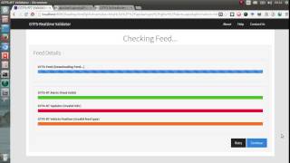 GTFS-RT Validator - Feed testing demo