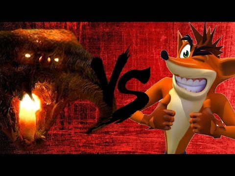 BFME2 VS! The Balrog vs. Crash Bandicoot!
