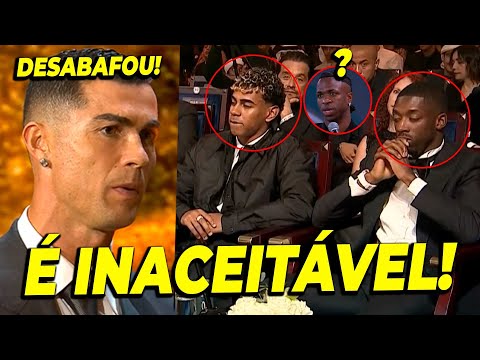 WATCH CRISTIANO RONALDO'S REACTION AND EMOTIONAL SPEECH UPON RECEIVING THE WORLD'S BIGGEST AWARD!