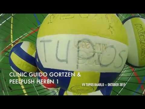 Clinic Guido Gortzen & Peelpush Heren 1 bij VV Tupos uit Baarlo.