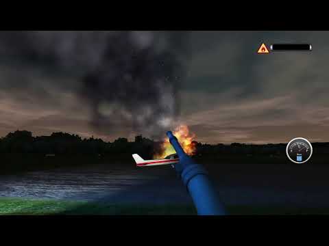 Airport firefighter simulation