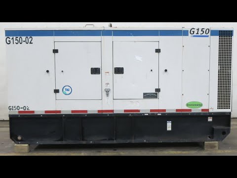 Doosan G150 123 kW prime rated rental grade, Cummins EPA Tier 4i engine 7979 Hrs, Yr 2013 CSDG #4081