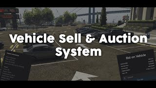 FiveM Vehicle Selling and Auction System