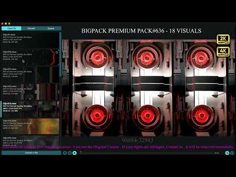 BigPack Premium Pack#636 - 18 Visuals