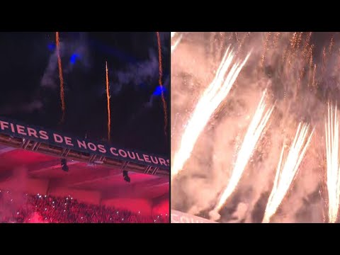 Video Thumbnail: Fireworks at Parc des Princes to celebrate Champions League title win | AFP