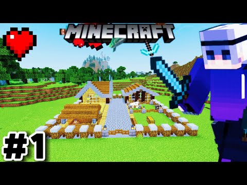 Survival Series: Building My Dream Home in Minecraft!