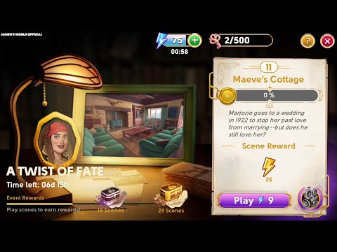 June's Journey Secrets 16r Scene 11 Maeve's Cottage Word Mode 4K ULTRA HD