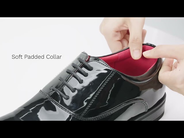 Vídeo relacionado con Bruno Marc Zapatos de Vestir Oxfords Zapatos de Cordones Clásico Zapatos de Traje Formales Derby para Hombre Negro DOWNING-02 Talla 41EU/8US