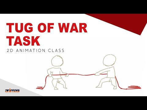 2D Animation Class - Tug of War and Center of Gravity Task