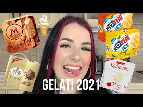 ASSAGGIO TUTTI I NUOVI GELATI 2021 🍦 | Nicole mologni