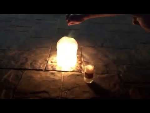 Thermite Igniting Rod in Water