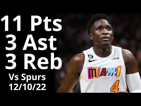 Victor Oladipo 11 Pts 3 Ast 3 Reb vs Spurs Highlights