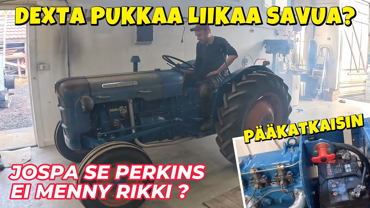 Dextaan päävirtakatkaisin & Säätöö - NYT SAVUTTAA ja pahasti