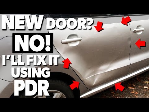 NEW DOOR? NO! I’ll fix it using PDR
