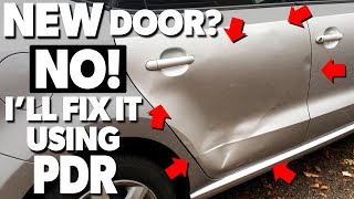 NEW DOOR? NO! I’ll fix it using PDR