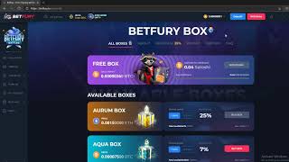 Betfury officially Licensed  casino