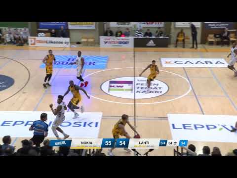 Shawn Hopkins dunk | vs. Lahti Basketball 3.3.2020