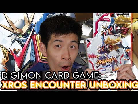 Xros Encounter Box Opening! (Digimon Card Game BT-10)