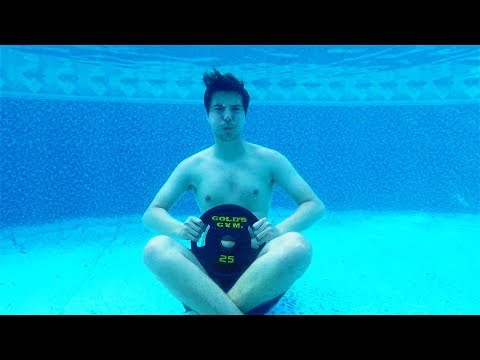 Spending 24 Hours Straight Under Water Challenge