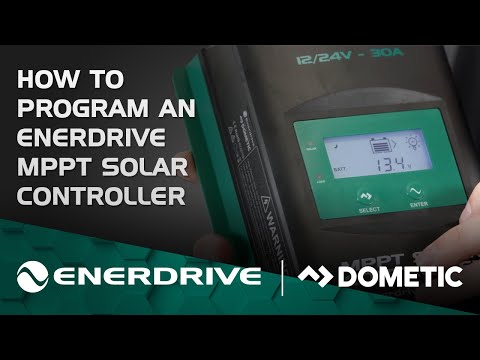 How to Program an Enerdrive MPPT Solar Controller