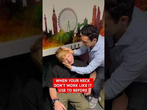 INCREDIBLY LOUD AND SATISFYING NECK CRACK!! #asmr #satisfying #chiropractic #osteopath