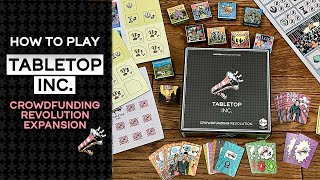 How to Play Tabletop Inc: The Crowdfunding Revolution Expansion