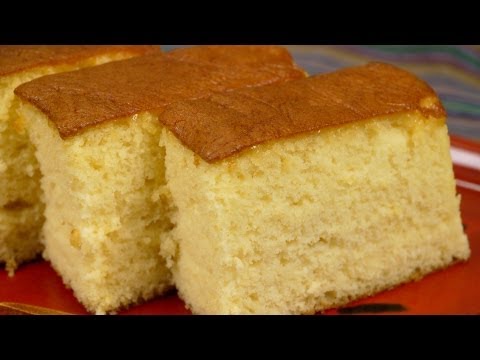 Castella (Kasutera Sponge Cake Recipe)