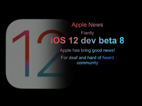 iOS 12 Developer beta 8 has good news!