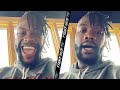 Deontay Wilder says he SPLATTERS brains of Andy Ruiz Jr! Calls him scared after IG response!