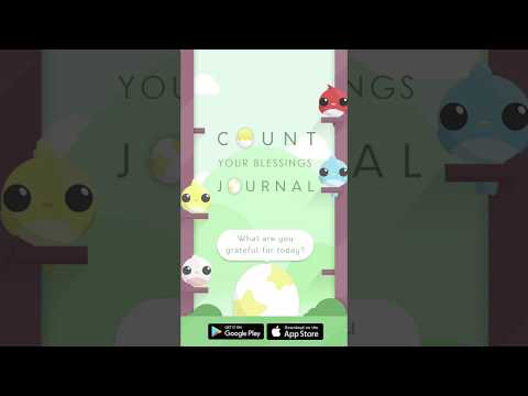 Count Your Blessings Journal:  Video