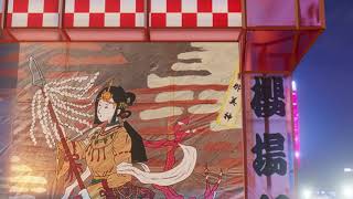 盛町灯ろう七夕まつりの山車