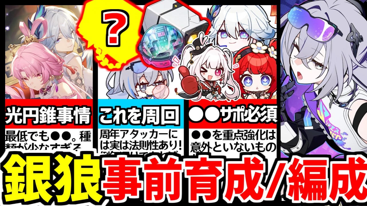 【崩壊スターレイル】4.2前に●●の交換を必ずやれ！銀狼Lv999の光円錐/遺物オーナメントを中心に解説＆考察【崩スタ/スタレ/ぎんろう】