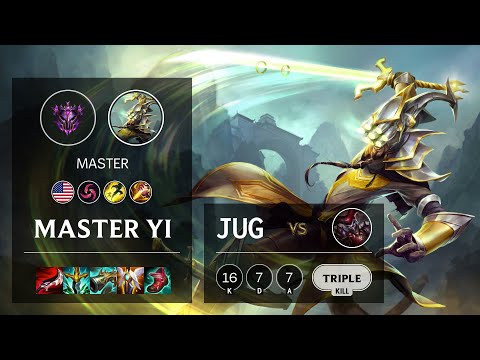 Master Yi Jungle vs Shaco - NA Master Patch 11.12