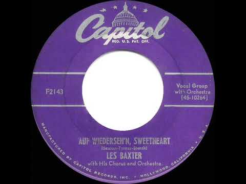 1952 Les Baxter - Auf Wiederseh’n, Sweetheart (with vocal chorus)
