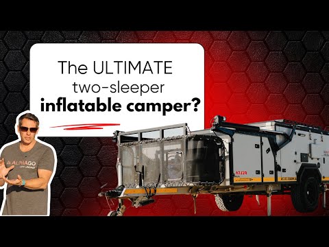 This Off-Road Camper Has an Electric Roof AND an Inflatable Tent! | Delta Air Walkthrough