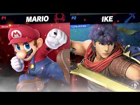 Ultimate Cyber Smash Saturday #01 (Winners Semis) MastaMario vs. MEXICAN