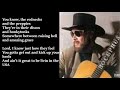 Hank Williams Jr -  Country State Of Mind LYRICS