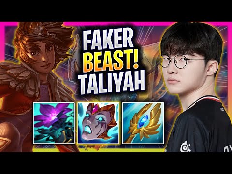 FAKER IS A BEAST WITH TALIYAH! - T1 Faker Plays Taliyah MID vs Orianna! | Season 2025