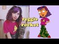 Dressing Up As Reggie Rocket