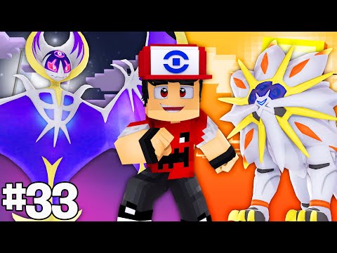 Minecraft: LUNALA E SOLGALEO *lendários da lua e sol* - PIXELMON MASTER Ep.33 ‹‹ P3DRU ››