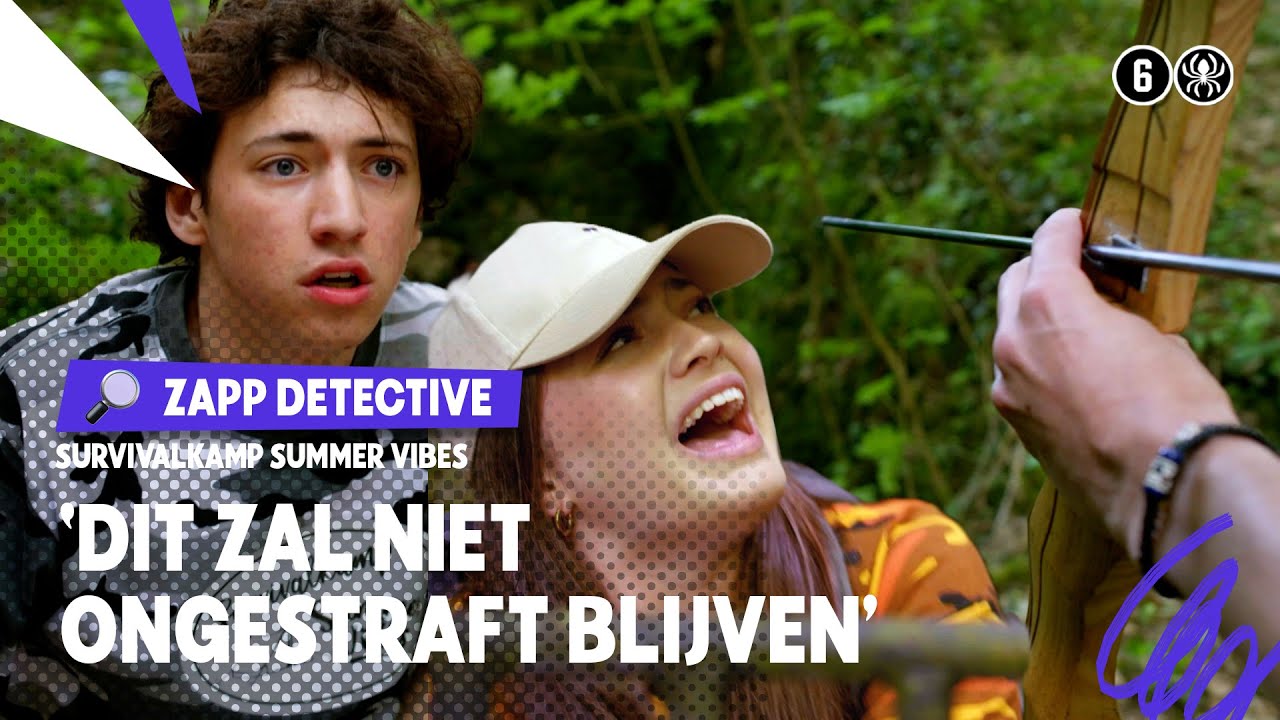 IS DIT DE SABOTEUR?! 😱 | Zapp Detective | #7 Survivalkamp Summer Vibes | NPO Zapp
