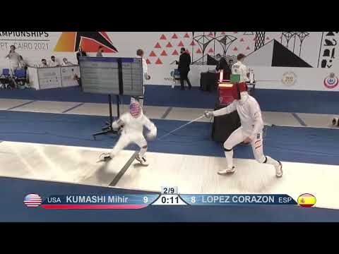 Cairo Worlds 2021 JME Team - L8 - USA v Spain