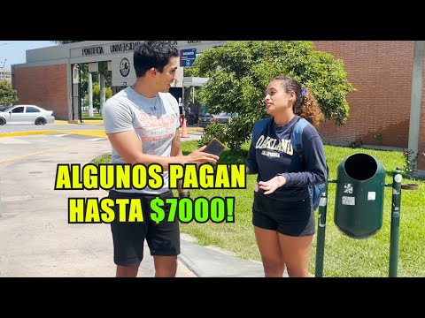 Is PUCP the most expensive university in Peru? How do they categorize you? | Interviews at PUCP