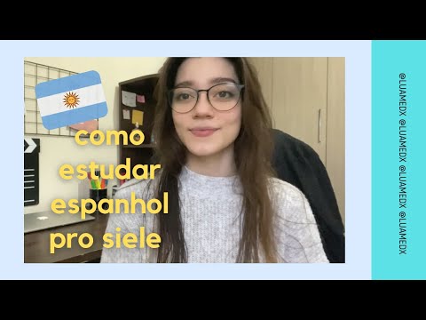 TIREI C1 NO SIELE ESTUDANDO ESPANHOL POR 2 MESES | medicina na argentina