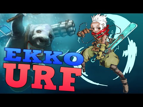 URF EKKO SEASON 6 - Gameplay 2016 Season 6 URF EKKO