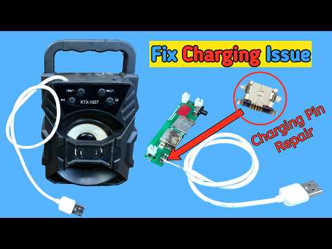 How to Fix KTS-1057 Bluetooth Speaker Charging Issues | Easy Repair Guide