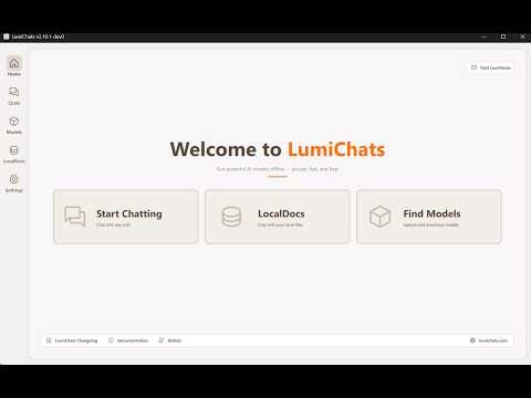 LumiChats Offline(free) 소개 영상