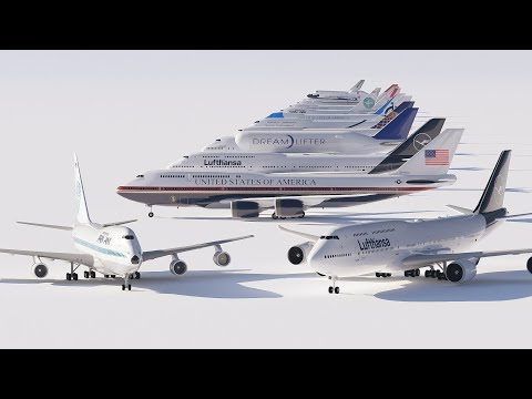 Every Boeing 747 Variant Ever Made