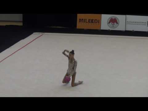 Janika Vartlaan ball Eesti MV 2016 all around