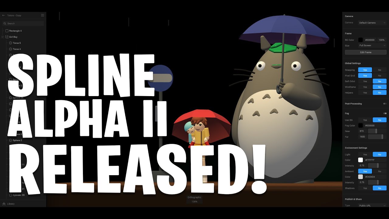 Spline Alpha II - Released! (Walkthrough)